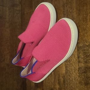 Kids Rothy's Sneakers Bubblegum Pink size K1